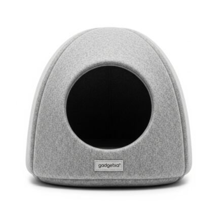 gadgetxa Cozy Felt Pet House for Small Dogs & Cats | Modern Indoor Pet Cave